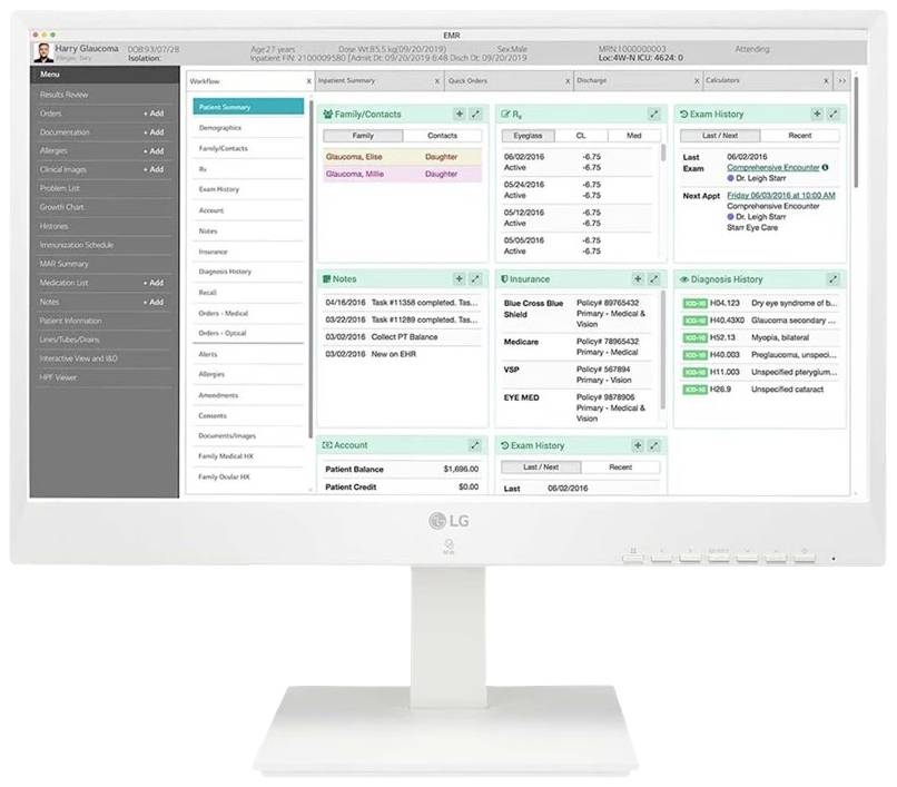 LG Electronics All-in-One Thin Client 24CN670W-AP 60.5 cm (23.8 Zoll) Full HD Intel® Celeron® J4105 2.5 GHz 8 GB RAM 128 GB SSD Win 10 IoT E