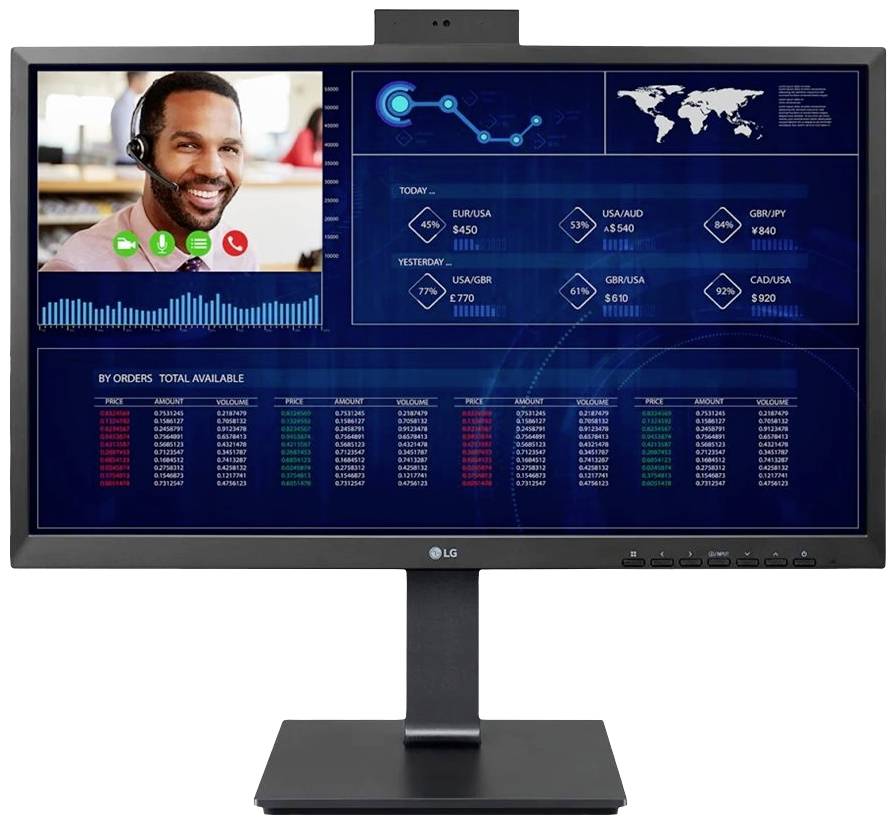 LG Electronics All-in-One Thin Client 24CN650I-6N 60.5 cm (23.8 Zoll) Full HD Intel® Celeron® J4105 4 GB RAM 16 GB HDD Intel UHD Graphics 600