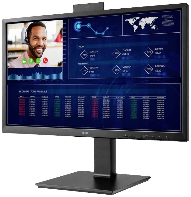 LG Electronics All-in-One Thin Client 24CN650I-6N 60.5 cm (23.8 Zoll) Full HD Intel® Celeron® J4105 4 GB RAM 16 GB HDD Intel UHD Graphics 600