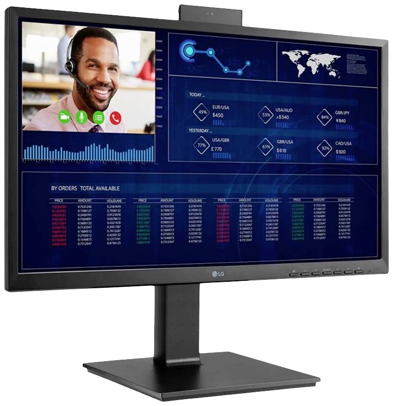 LG Electronics All-in-One Thin Client 24CN650I-6N 60.5 cm (23.8 Zoll) Full HD Intel® Celeron® J4105 4 GB RAM 16 GB HDD Intel UHD Graphics 600