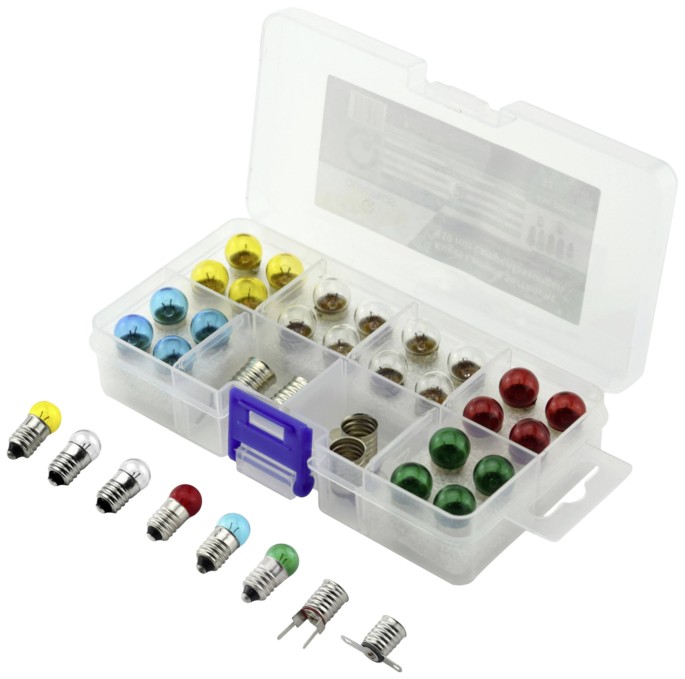 Quadrios 1802O017 Skalenlampe 3.5V 0.7W Sockel E10 32 Teile