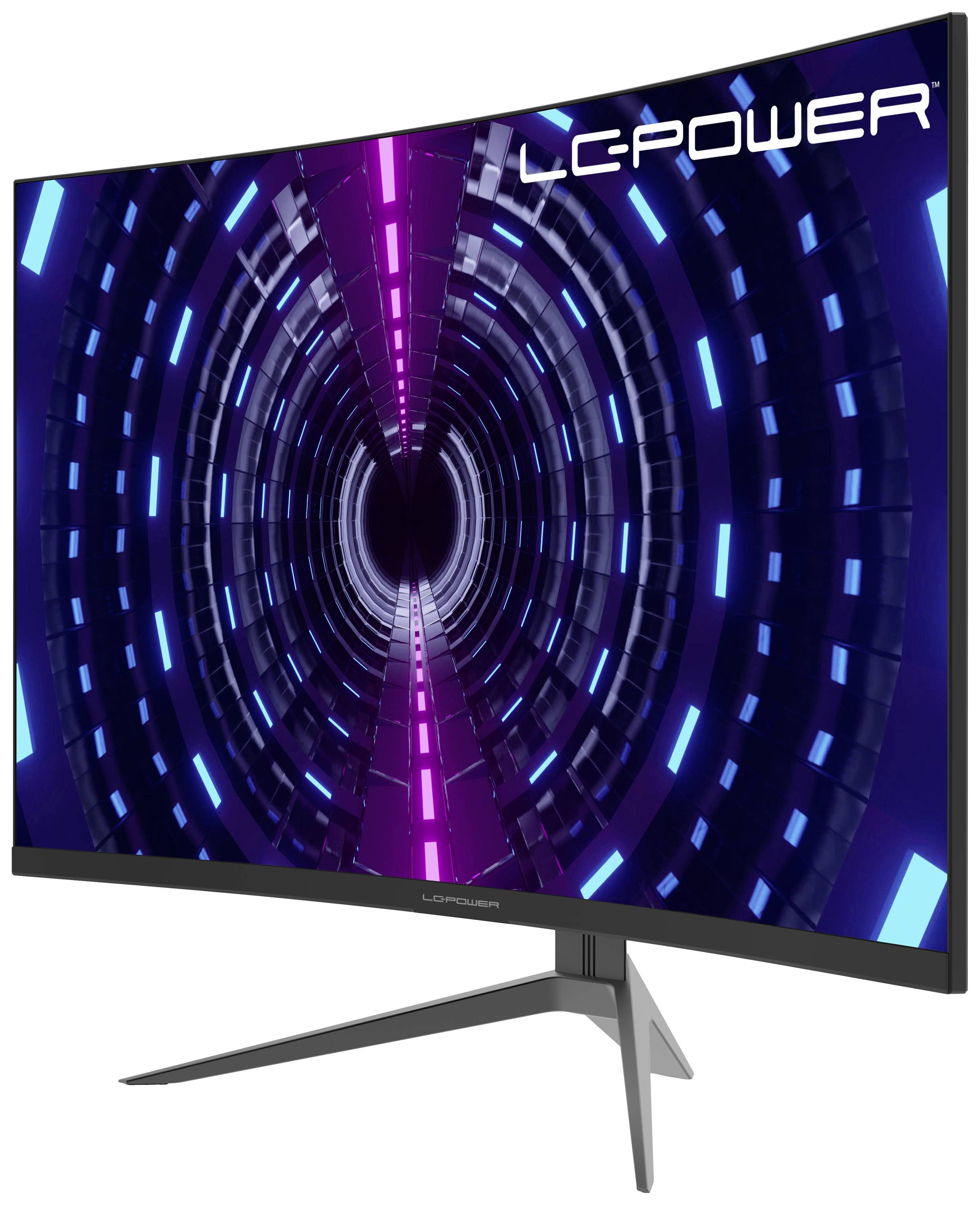 LC Power LC-M32-QHD-165-C-V2 Gaming Monitor EEK F (A - G) 80 cm (31.5 Zoll) 2560 x 1440 Pixel 16:9 2 ms DisplayPort, HDMI®, Kopfhörer (3.5 mm Klink