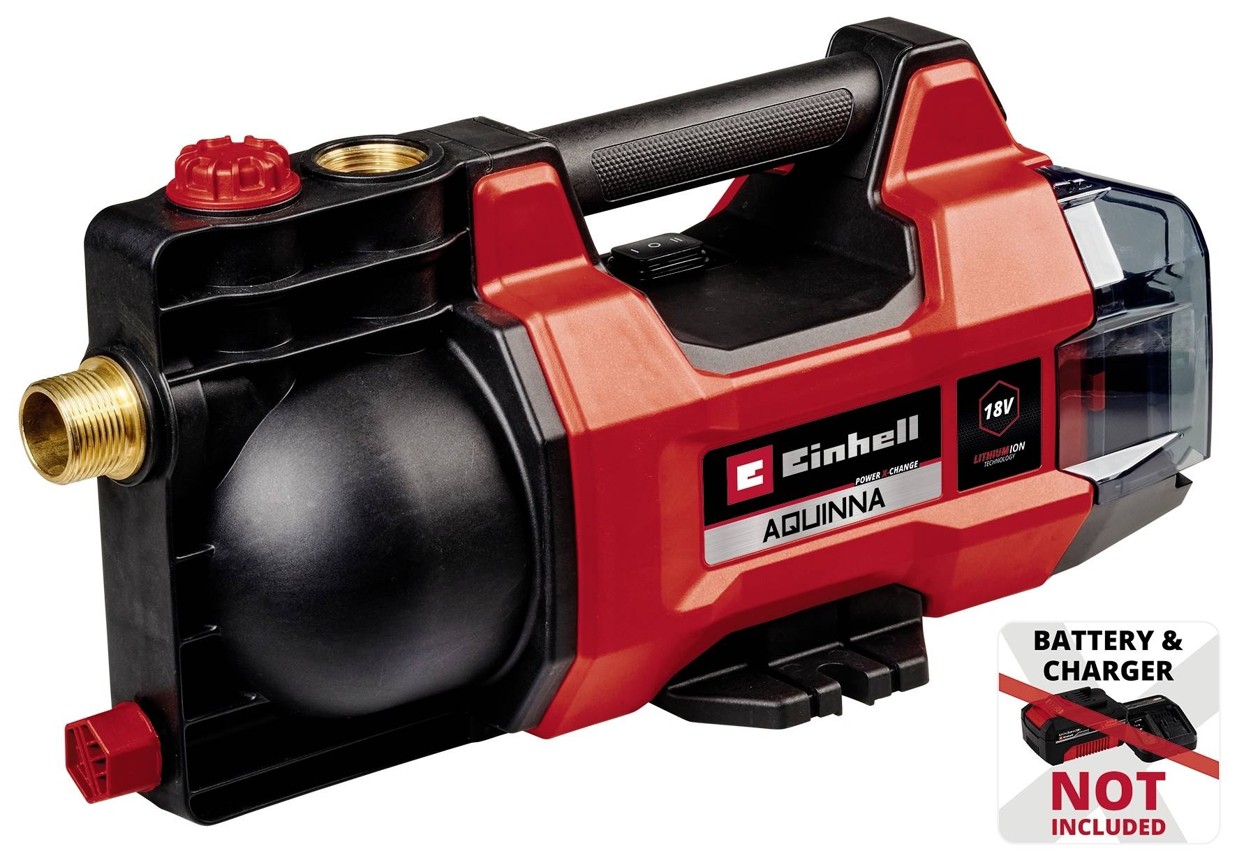 Einhell AQUINNA 18/28 Power X-Change Akku-Gartenpumpe 2800 l/h 25m