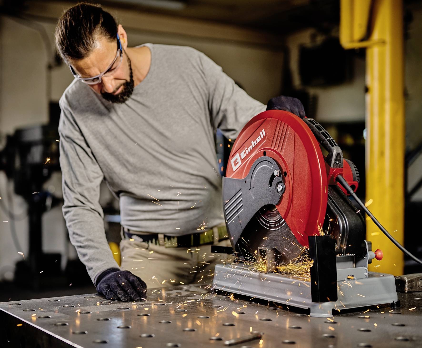 Einhell TC-MC 355/1 Metalltrennsäge inkl. Trennscheibe 355mm 2200W