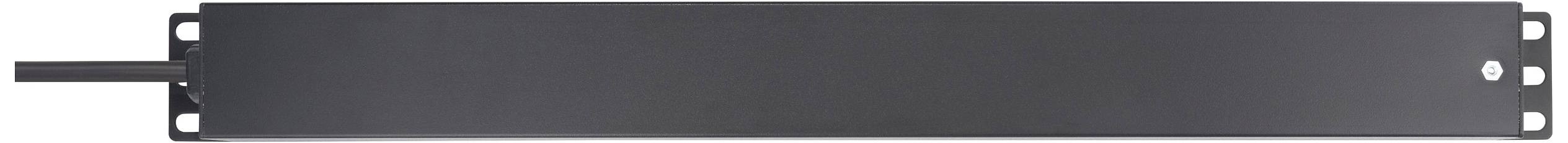 Sygonix SY-5799004 Steckdosenleiste 19 Zoll 9fach Schwarz Schutzkontakt 1St.