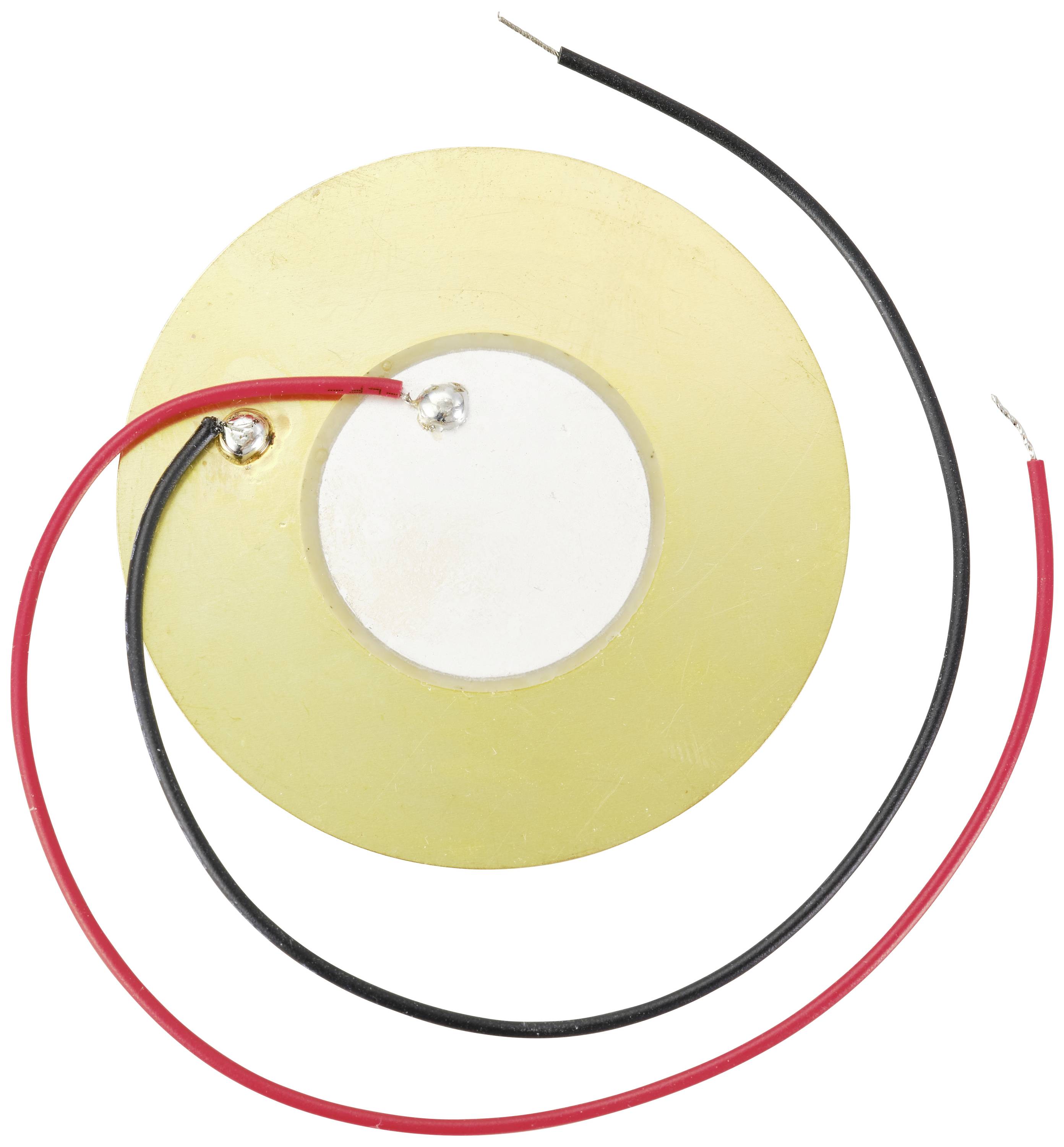 TRU COMPONENTS TC-11598180 Piezokeramisches Element Spannung: 30V Dauerton