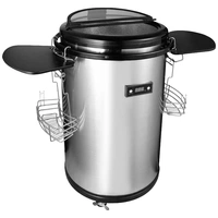 Be Cool BCPC50L Party-Kühlschrank EEK: F (A - G) 50 l Standgerät Edelstahl, Schwarz Be Cool BCPC50L Party-Kühlschrank EEK: F (A - G) 50 l Standgerät Edelstahl, Schwarz