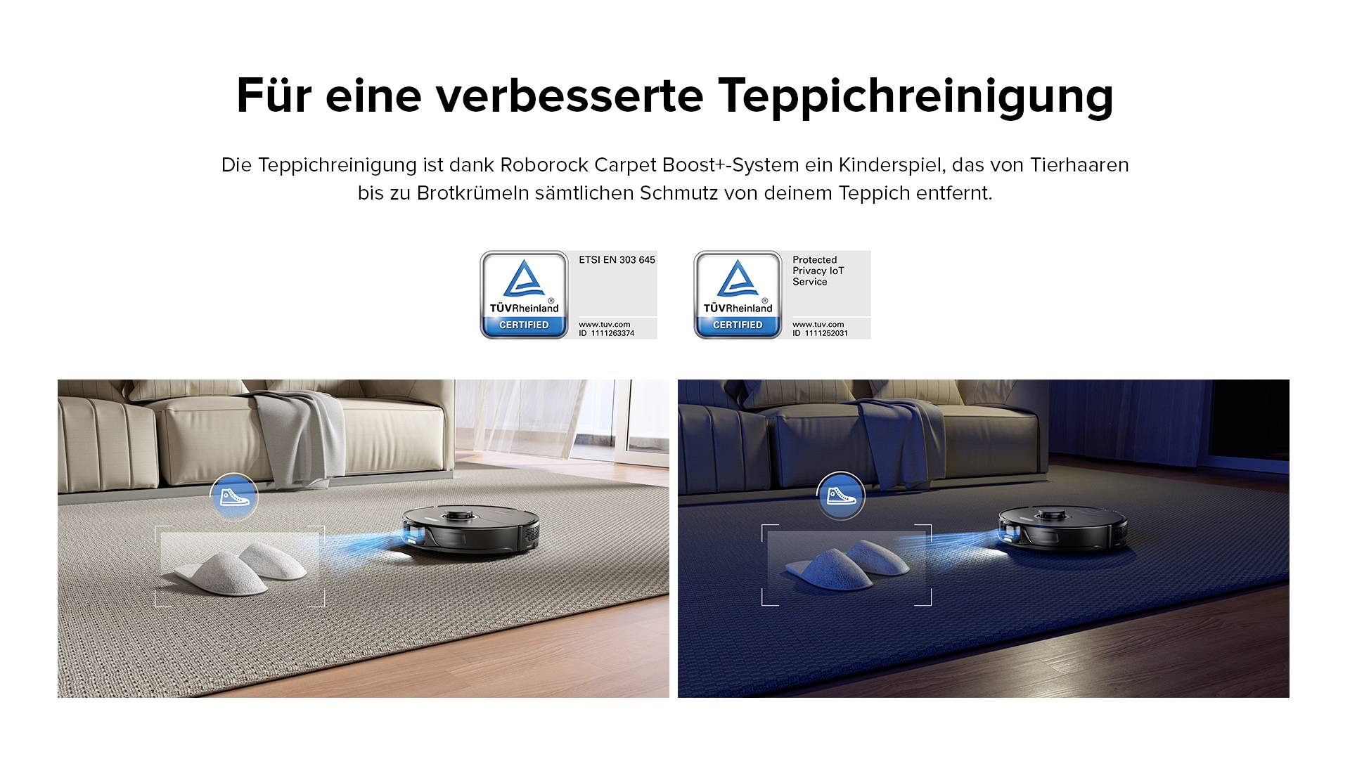 Roborock S8+ black Saug-und Wischroboter Schwarz kompatibel mit Amazon Alexa, kompatibel mit Google Home, Sprachgesteuert