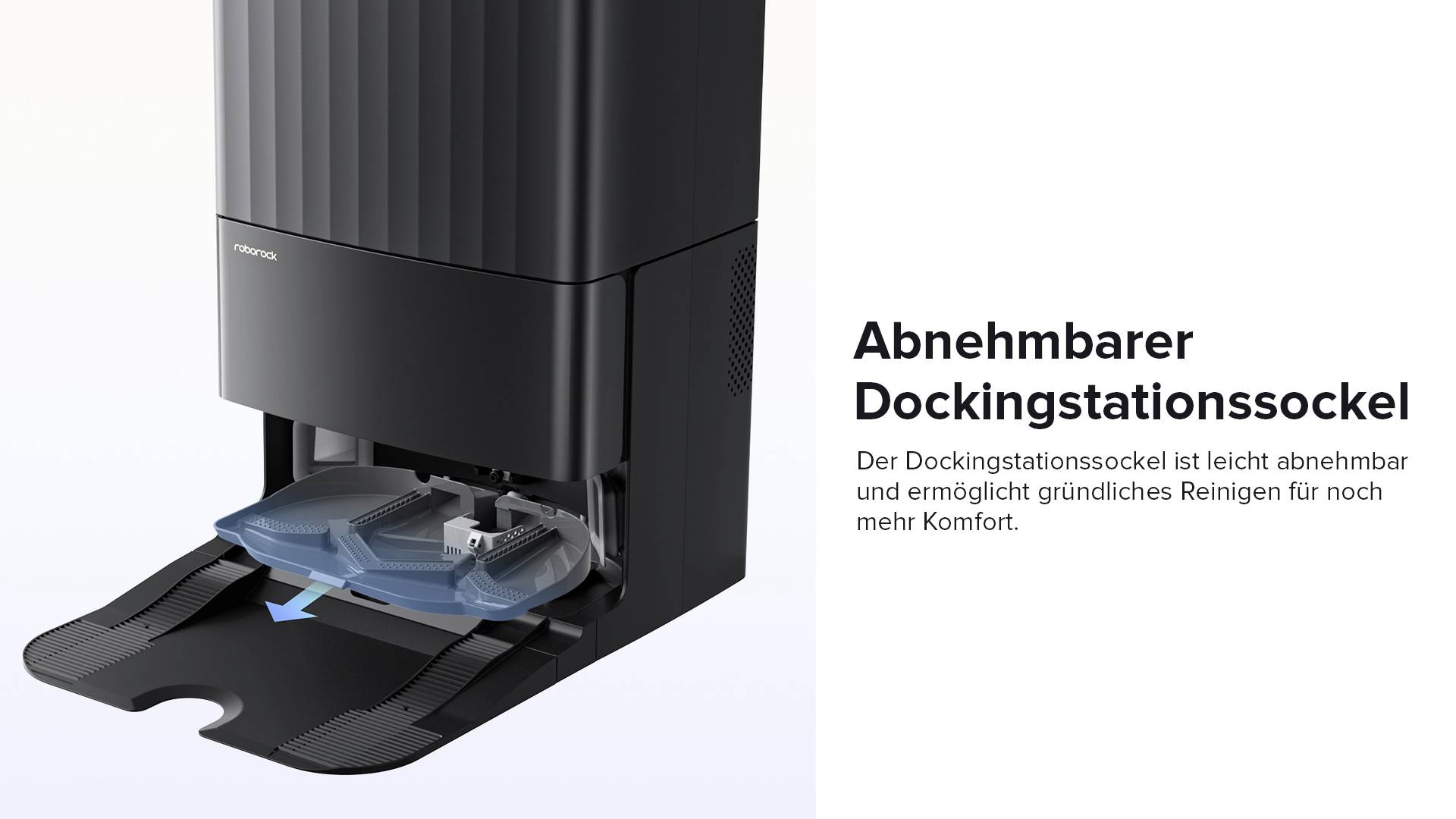 Roborock Qrevo Black Saug-und Wischroboter Schwarz kompatibel mit Amazon Alexa, kompatibel mit Google Home, Sprachgesteuert