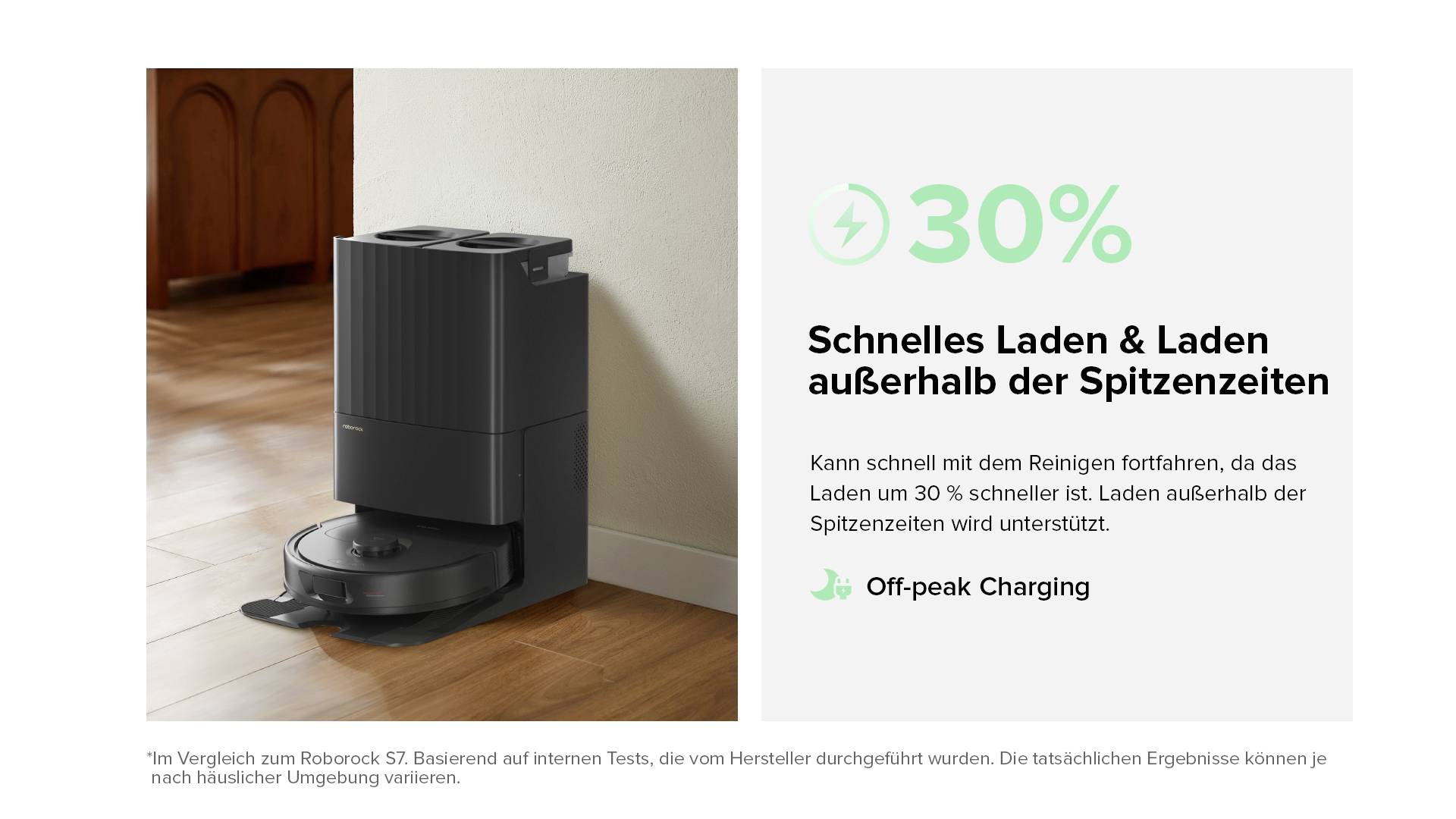 Roborock Qrevo Black Saug-und Wischroboter Schwarz kompatibel mit Amazon Alexa, kompatibel mit Google Home, Sprachgesteuert