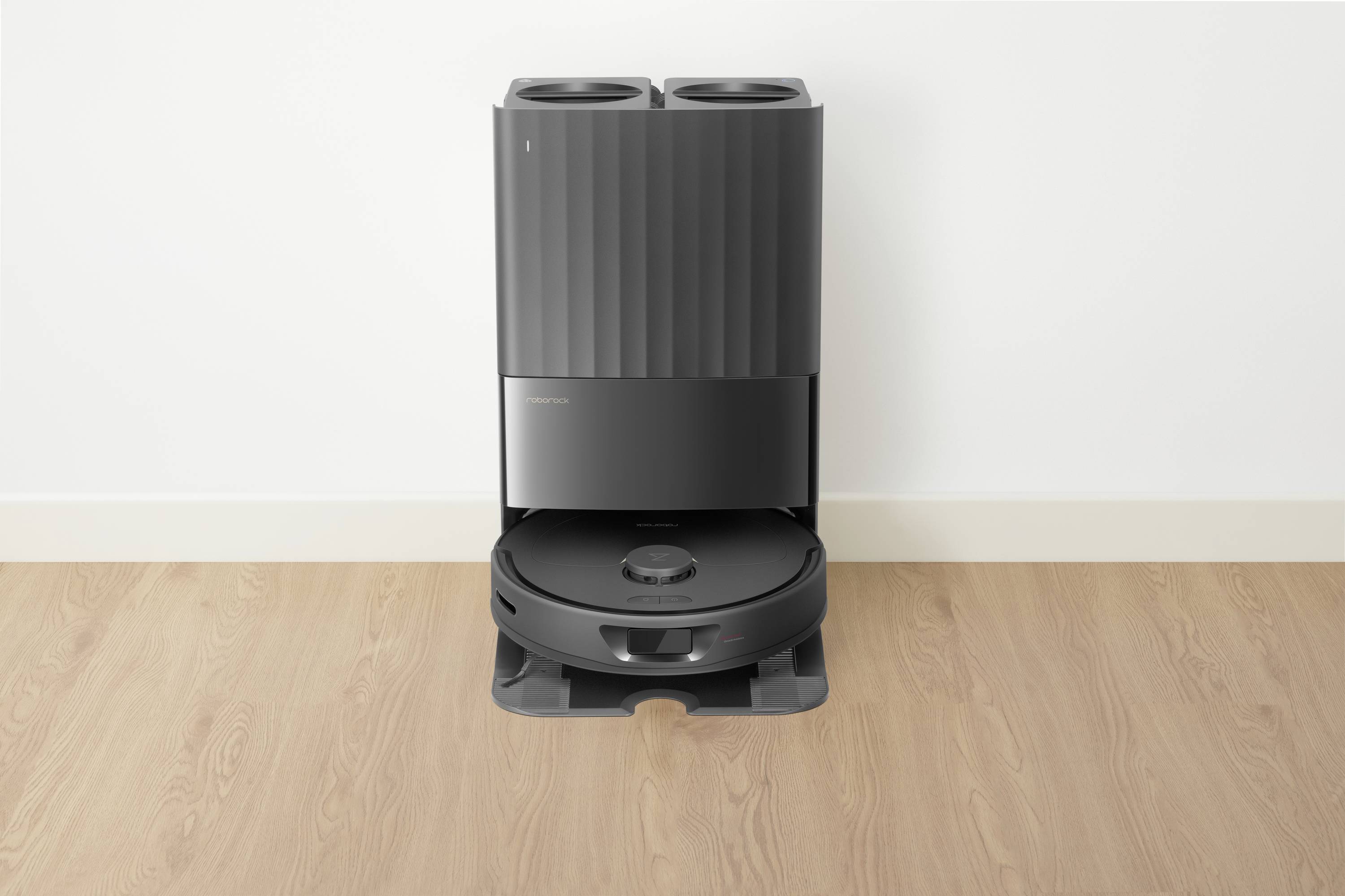 Roborock Qrevo Black Saug-und Wischroboter Schwarz kompatibel mit Amazon Alexa, kompatibel mit Google Home, Sprachgesteuert