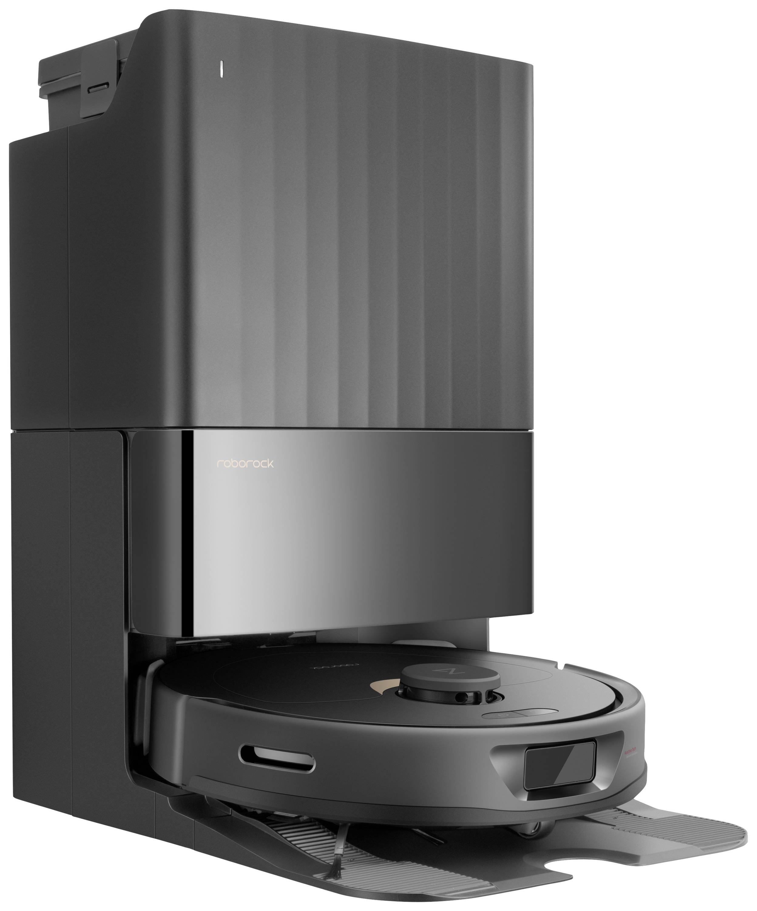 Roborock Qrevo Black Saug-und Wischroboter Schwarz kompatibel mit Amazon Alexa, kompatibel mit Google Home, Sprachgesteuert