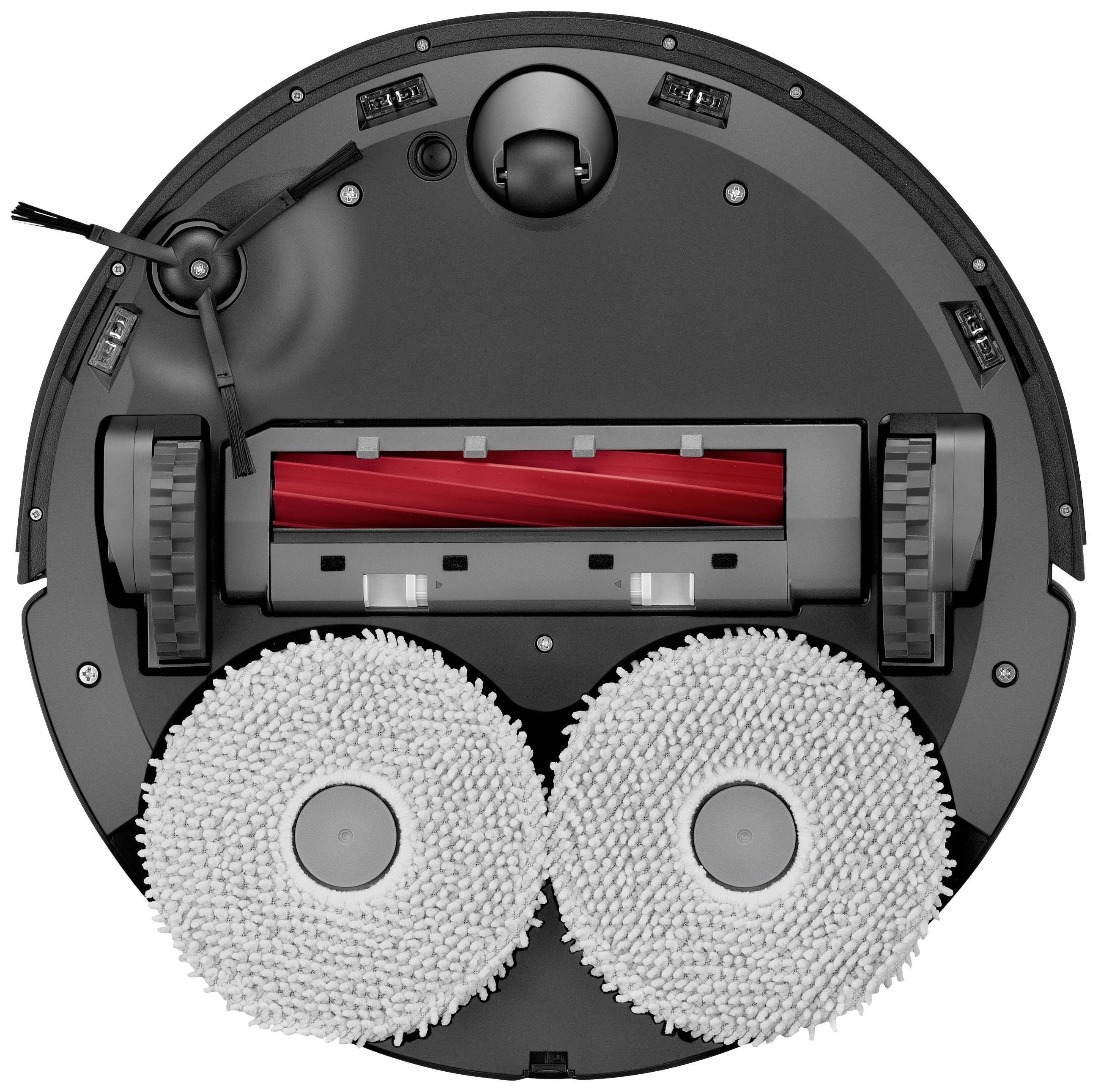 Roborock Qrevo Black Saug-und Wischroboter Schwarz kompatibel mit Amazon Alexa, kompatibel mit Google Home, Sprachgesteuert