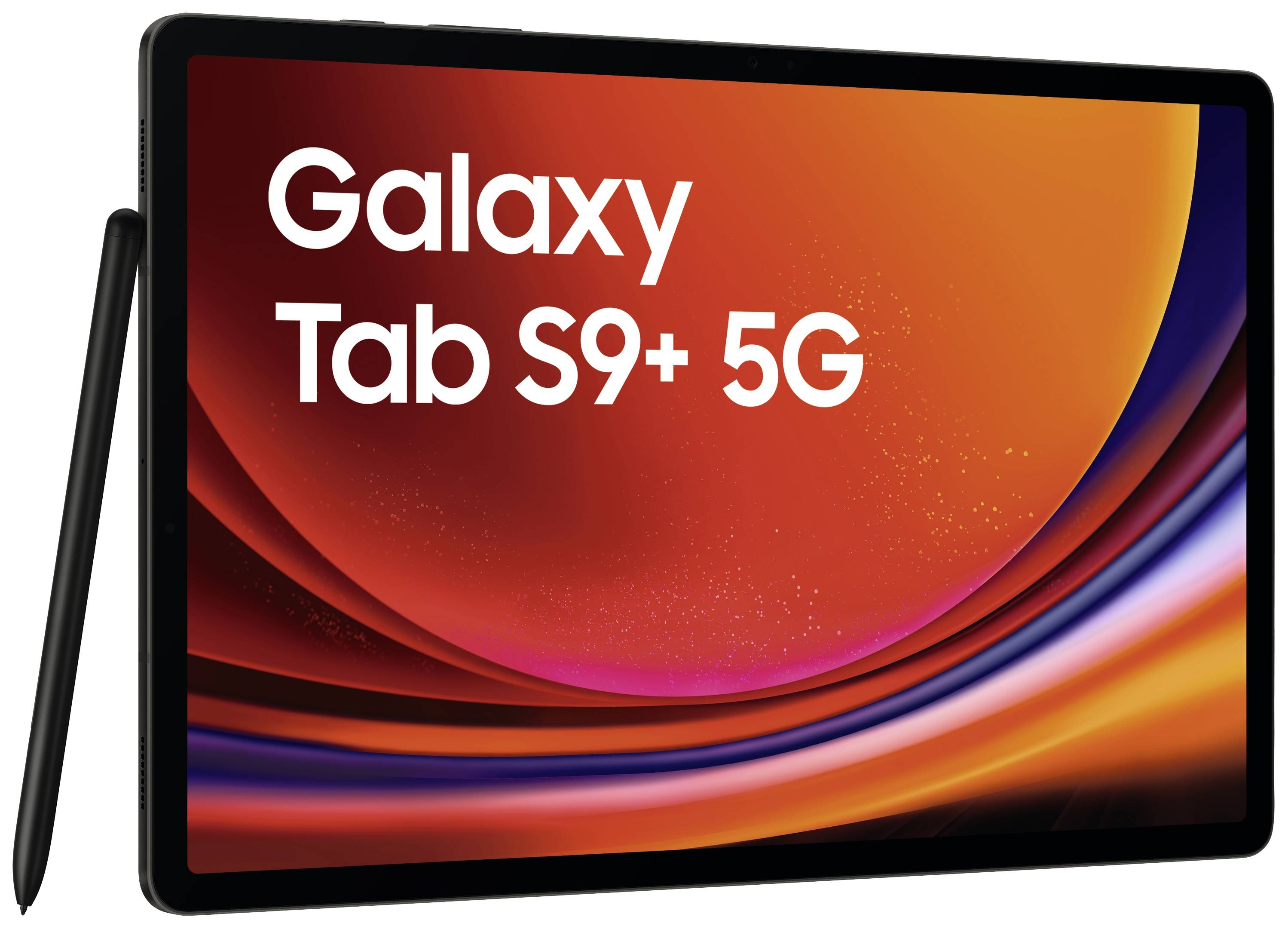 Samsung Galaxy Tab S9+ LTE/4G, 5G, WiFi 256GB Graphit Android-Tablet 31.5cm (12.4 Zoll) 2.0GHz, 2.8GHz, 3.36GHz Qualcomm®