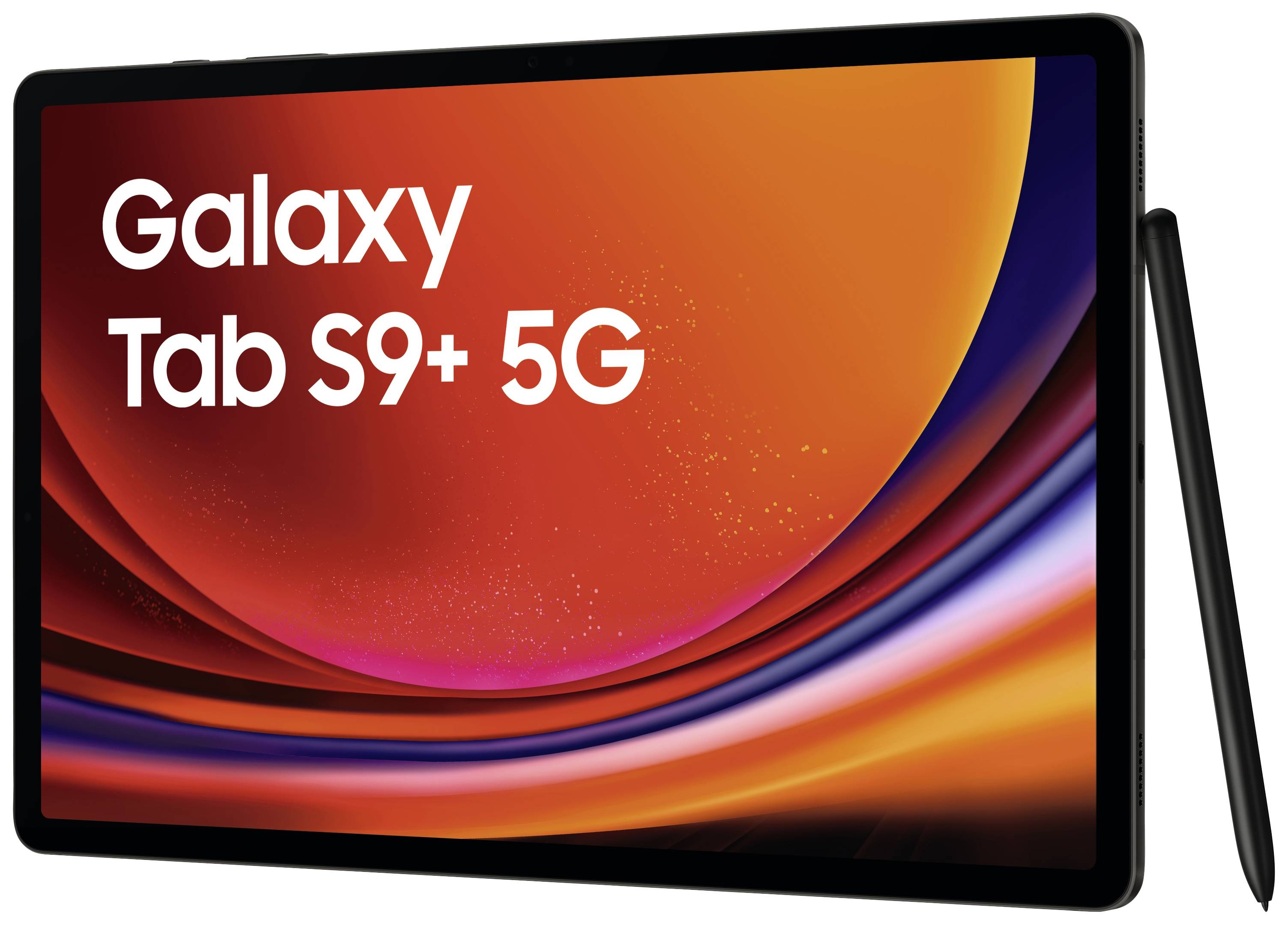 Samsung Galaxy Tab S9+ LTE/4G, 5G, WiFi 512 GB Graphit Android-Tablet 31.5 cm (12.4 Zoll) 2.0 GHz