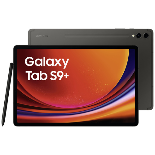 Samsung Galaxy Tab S9+ WiFi 256GB Graphit Android-Tablet 31.5cm (12.4 Zoll) 2.0GHz, 2.8GHz, 3.36GHz Qualcomm® Snapdragon Android™