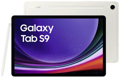 Samsung Galaxy Tab S9 WiFi 128GB Beige Android-Tablet 27.9cm (11 Zoll) 2.0GHz, 2.8GHz, 3.36GHz Qualc