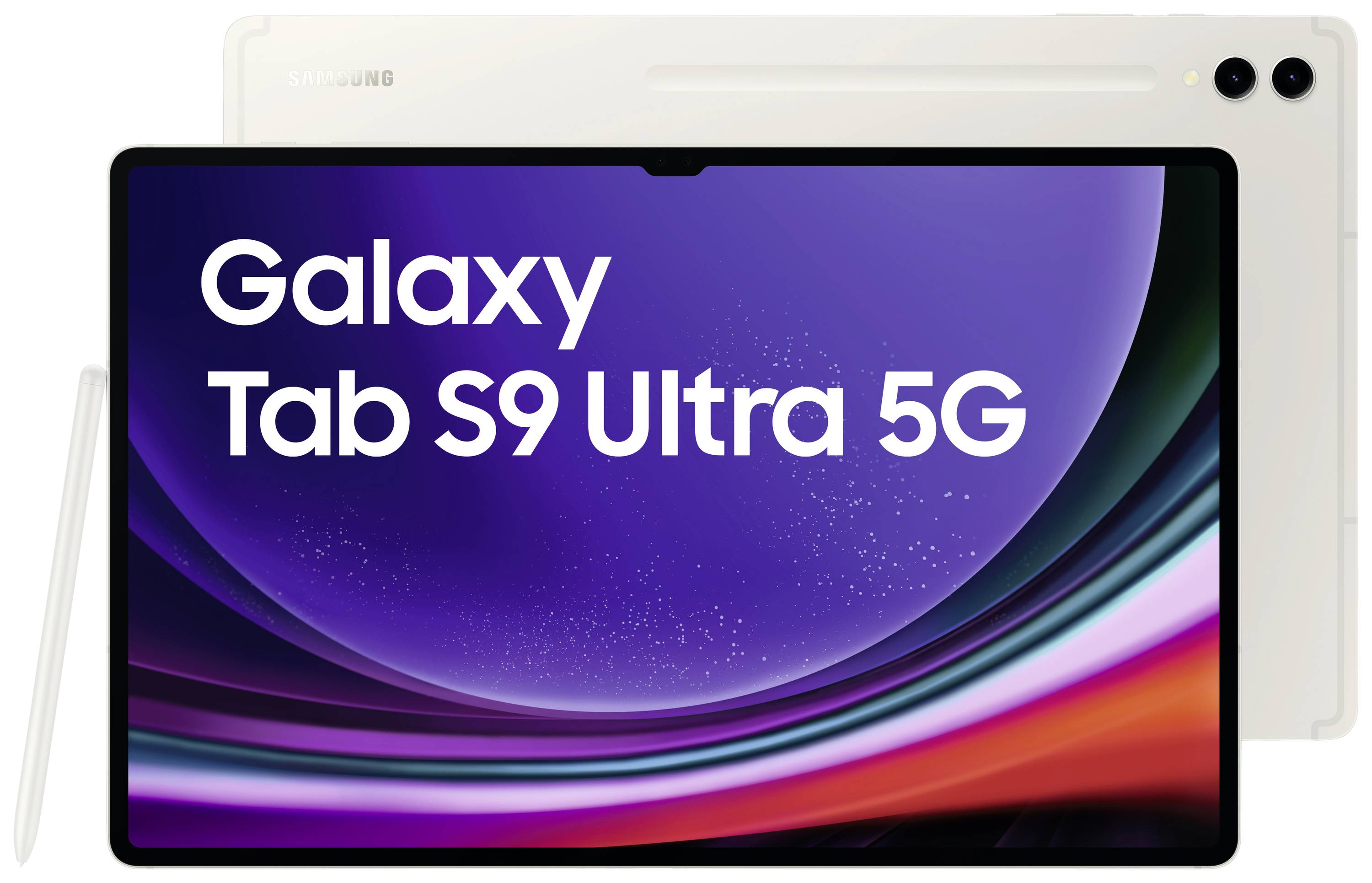 Samsung Galaxy Tab S9 Ultra LTE/4G, 5G, WiFi 256 GB Beige Android-Tablet 37.1 cm (14.6 Zoll) 2.0 GHz, 2.8 GHz, 3.36 GHz Qualcomm® Snapdragon Androi