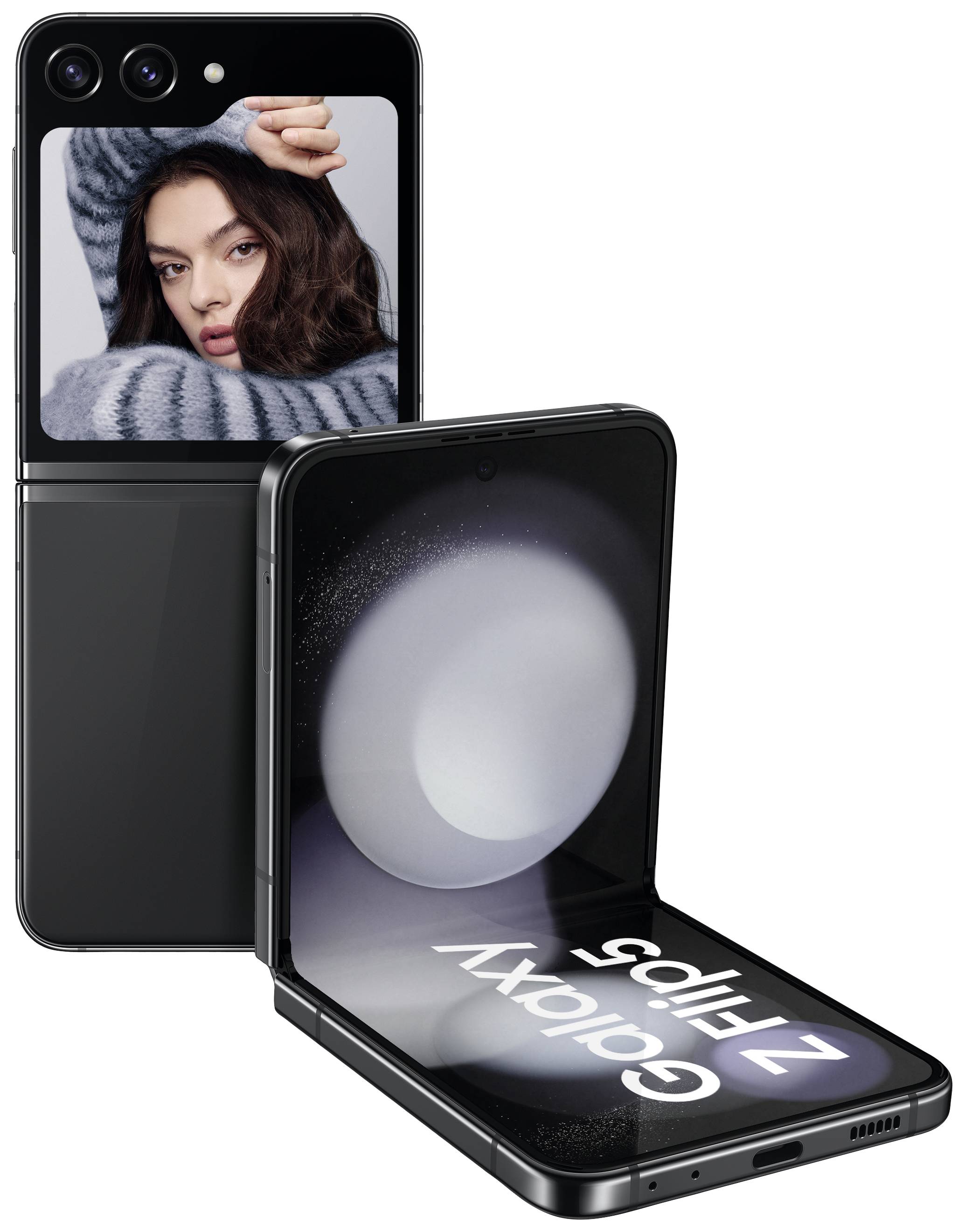 Samsung Galaxy Z Flip5 256 GB Graphit 17 cm (6.7 Zoll) Smartphone