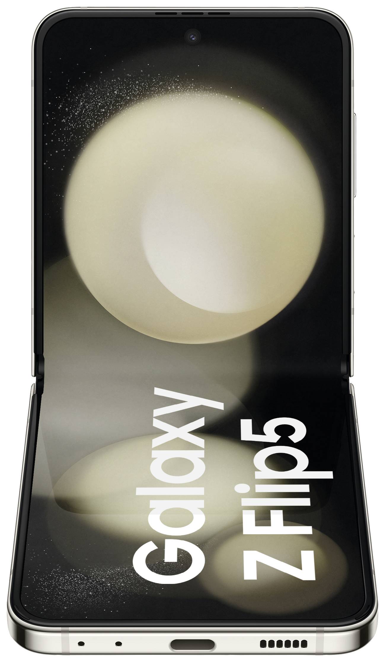 Samsung Galaxy Z Flip5 5G 256 GB Cream 17 cm (6.7 Zoll) Smartphone