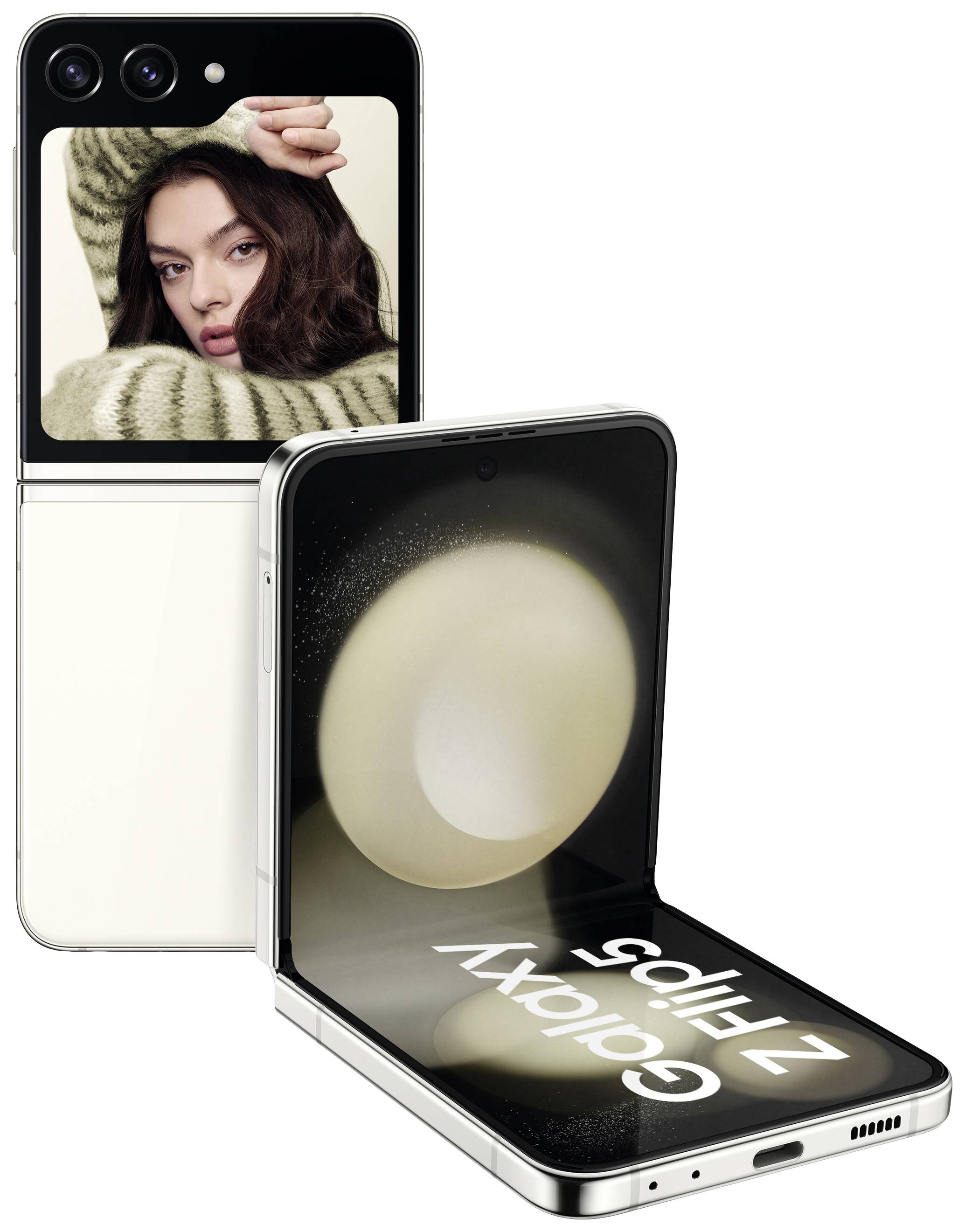 Samsung SM-F731B 512 GB Cream 17 cm (6.7 Zoll) Smartphone