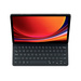 Samsung Book Cover Keyboard Slim Tablet-Tastatur mit Hülle Passend für Marke (Tablet): Samsung Galaxy Tab S9