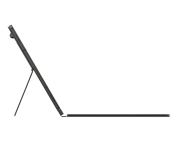 Samsung Book Cover Keyboard Tablet-Tastatur mit Hülle Passend für Marke (Tablet): Samsung Samsung Galaxy Tab S9+