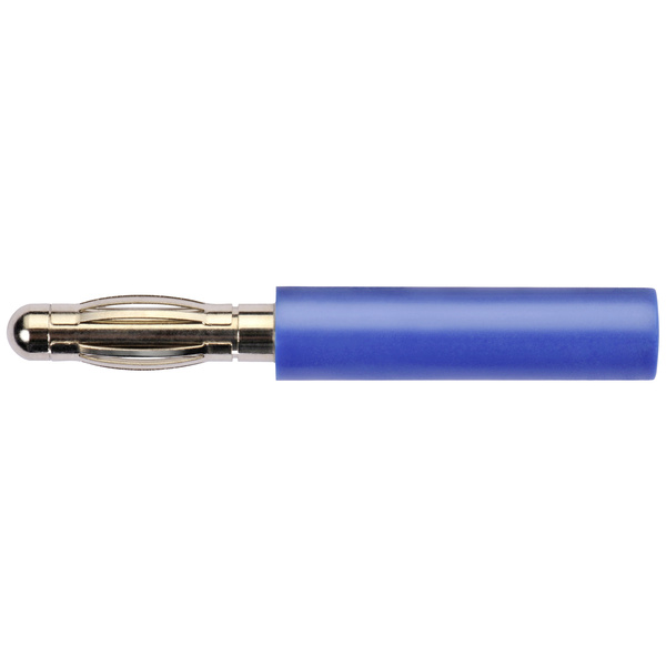 Schützinger Adapter Stift-Ø: 4 mm Blau 1 St.