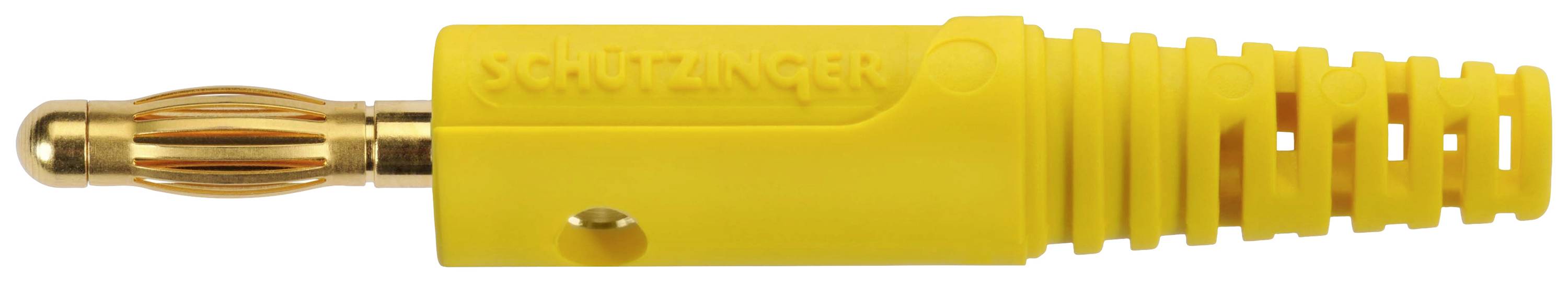 Schützinger Federkorbstecker Stift-Ø: 4mm Gelb 1St.