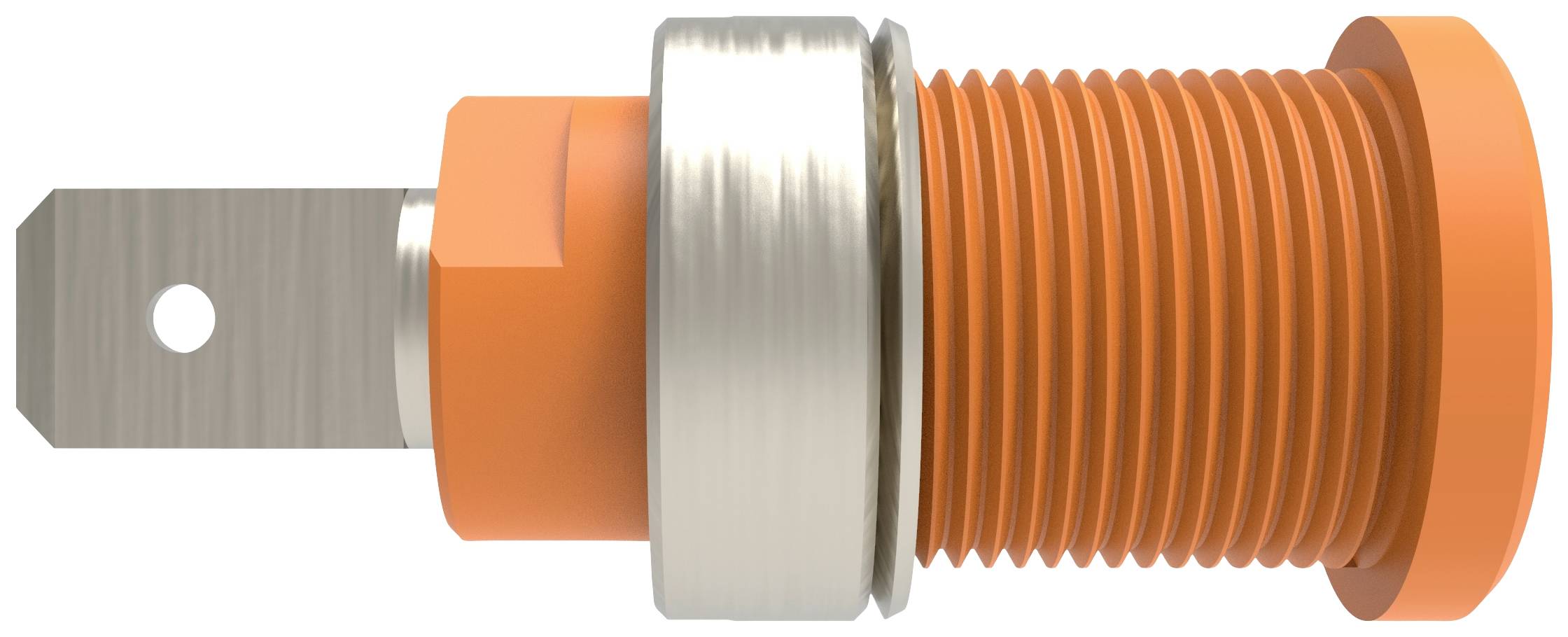 Schützinger Sicherheits-Einbaubuchse Orange