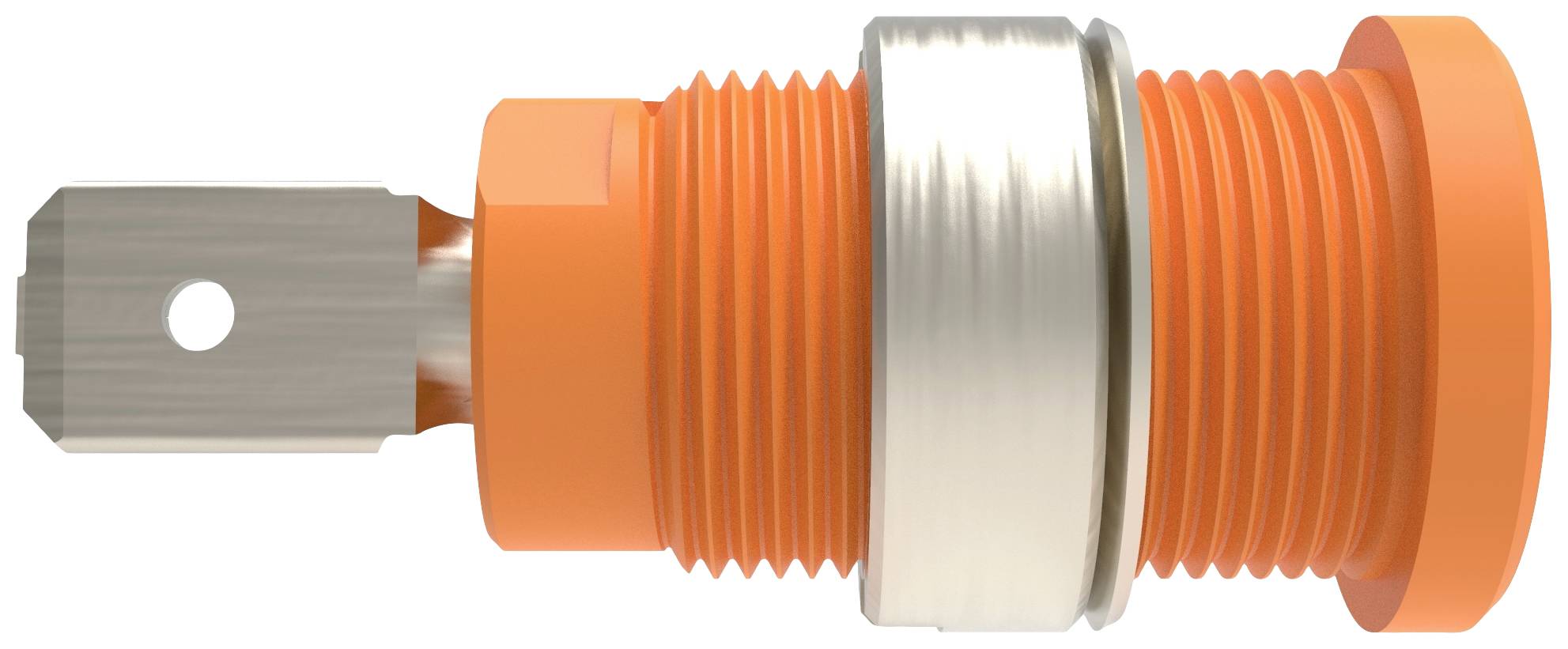 Schützinger Sicherheits-Einbaubuchse Orange