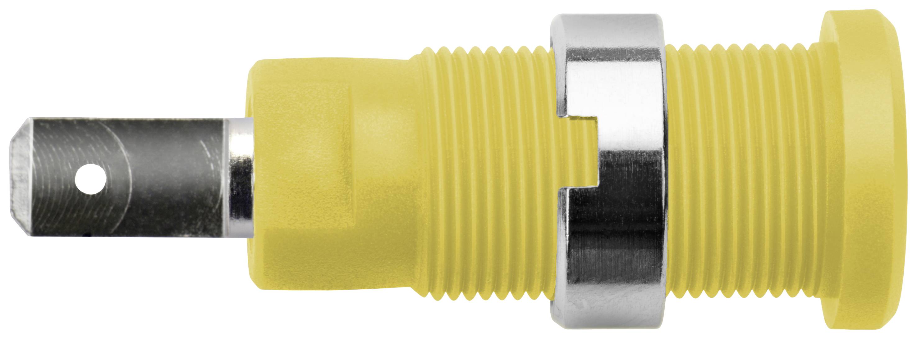 Schützinger Sicherheits-Einbaubuchse Gelb 1St.