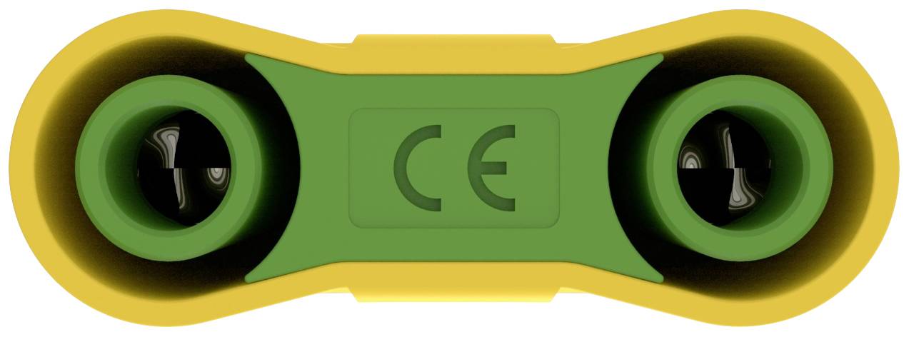 Schützinger Sicherheits-Kurzschlussstecker Grün-Gelb 1St.