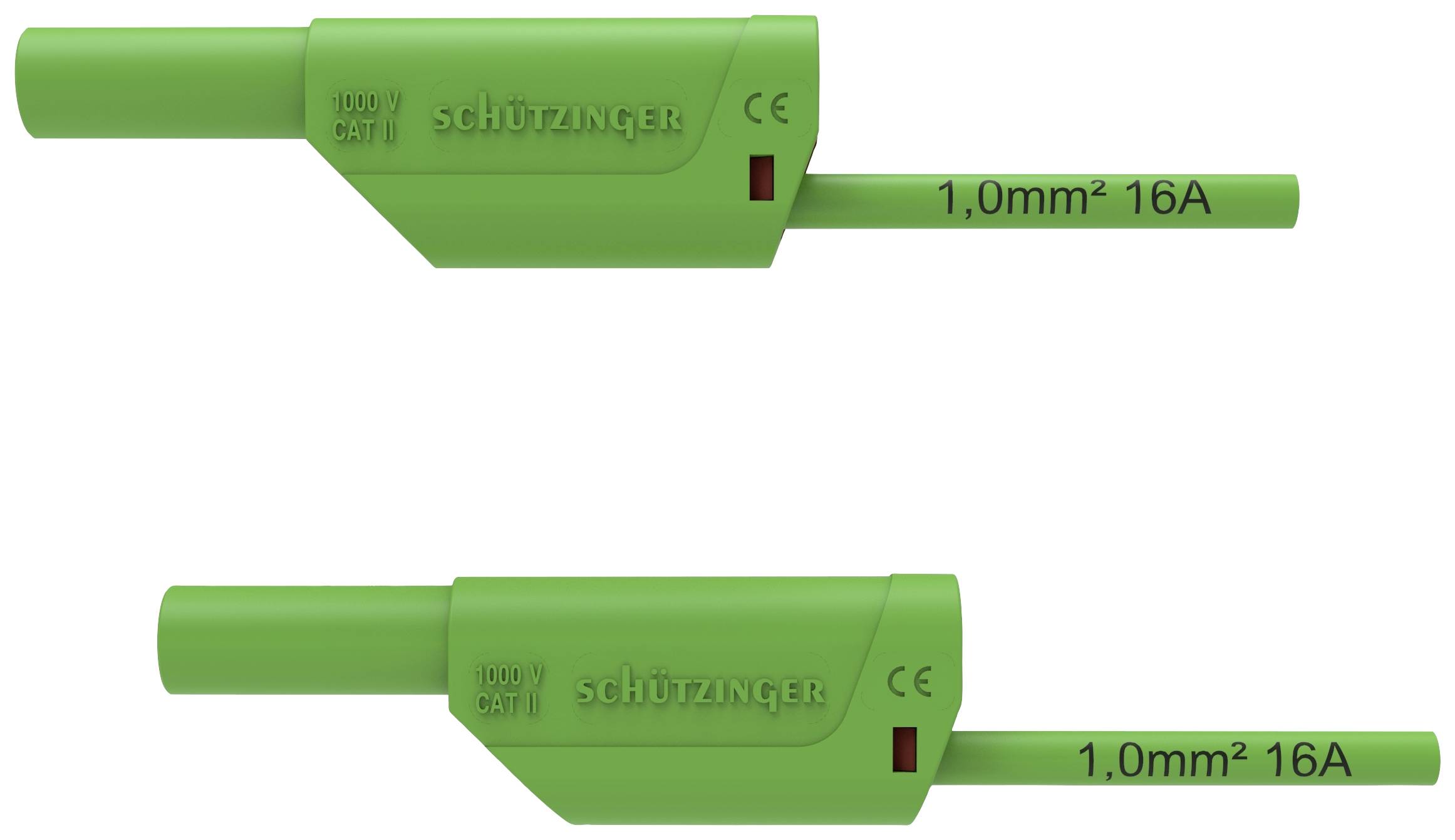 Schützinger Sicherheits-Messleitung 150 cm Grün 1 St.