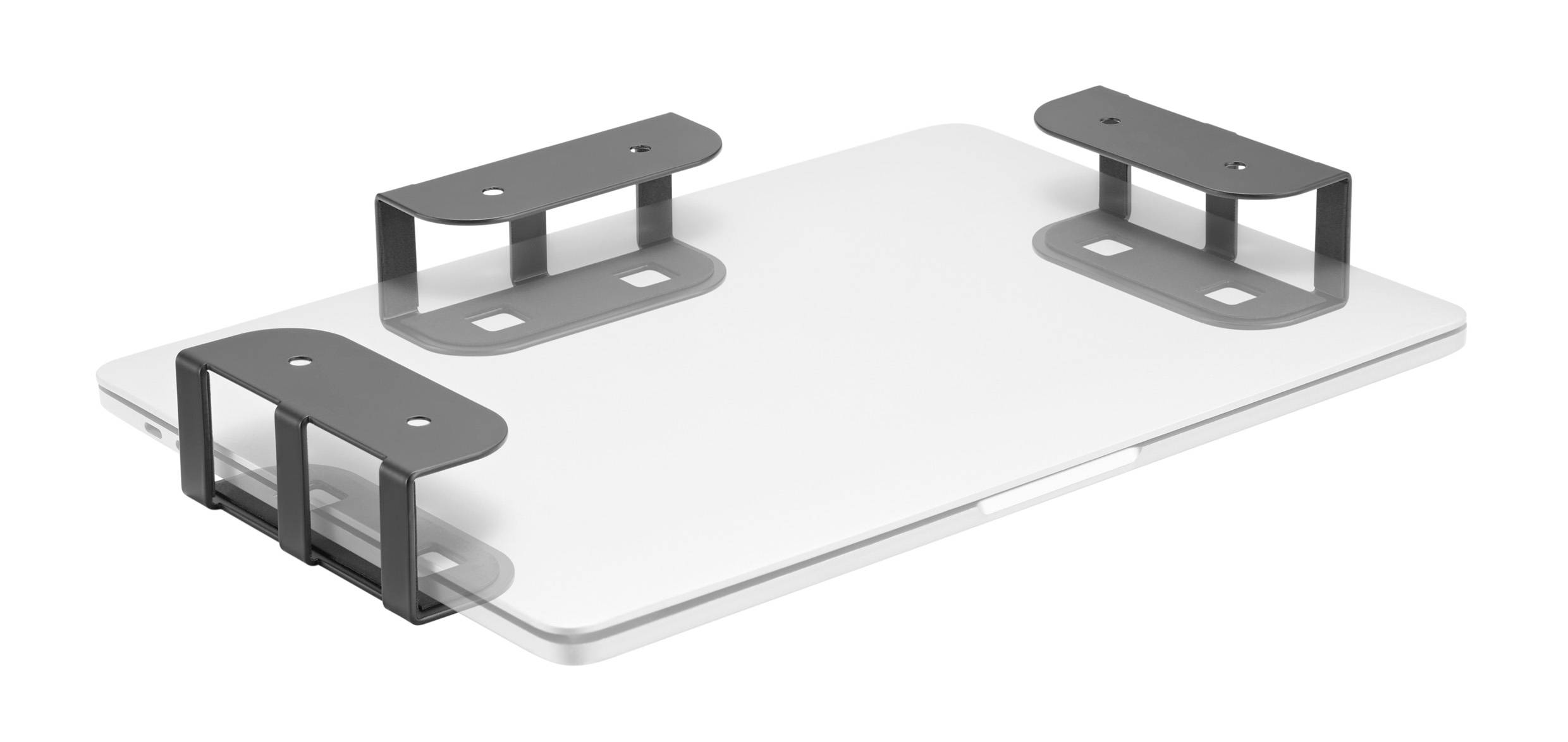 SpeaKa Professional SP-UDL-001 Untertisch Notebook-Halterung 3er Pack