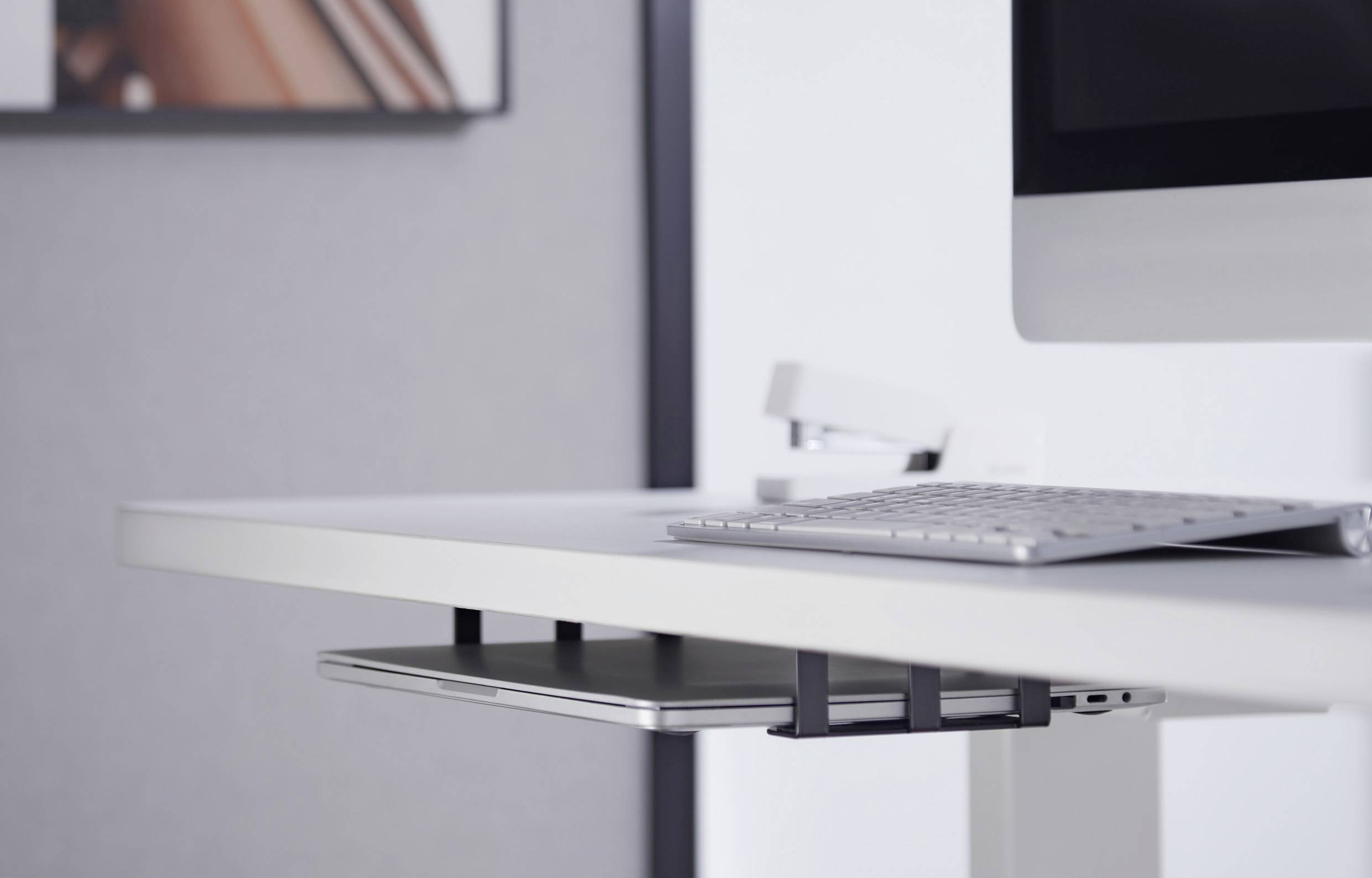 SpeaKa Professional SP-UDL-001 Untertisch Notebook-Halterung 3er Pack