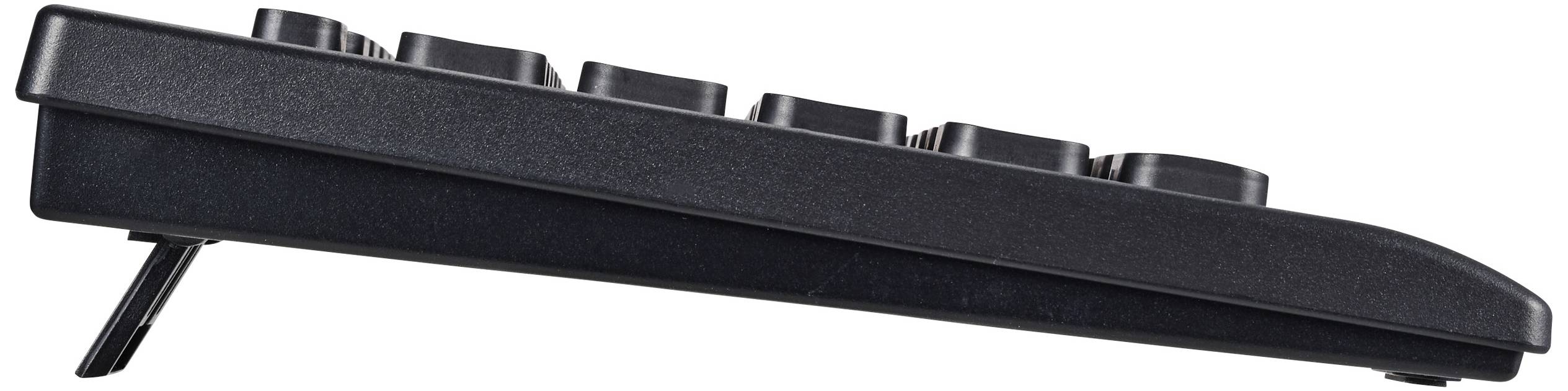 Renkforce RF-5799534 Kabellos Tastatur Deutsch, QWERTZ Schwarz