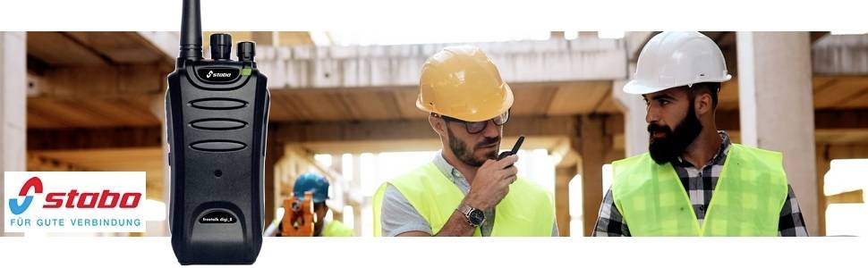 Stabo freetalk digi_8 20283 PMR-Handfunkgerät 2er Set