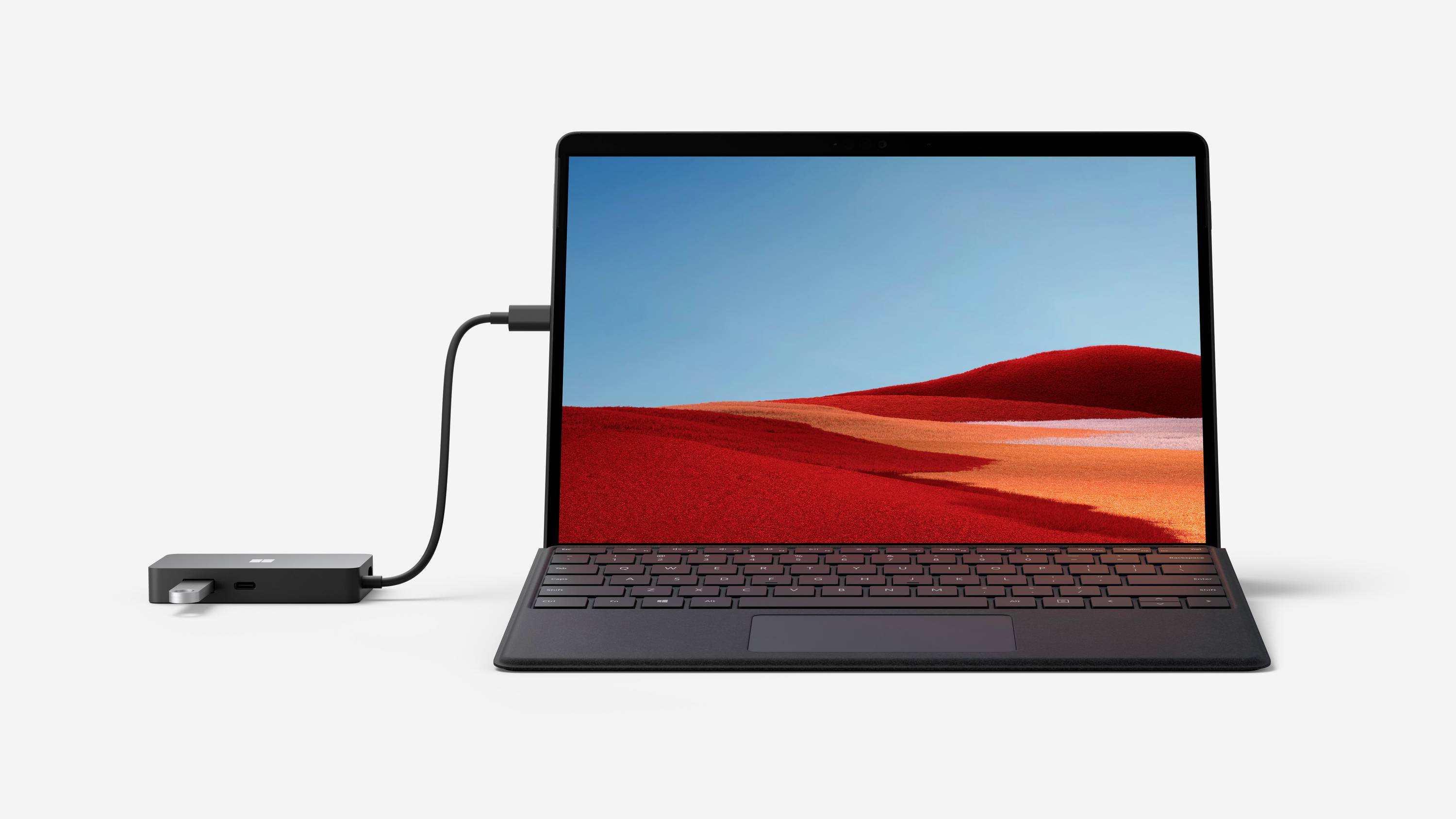 Microsoft Notebook Dockingstation Surface USB-C Travel Hub COMM Passend für Marke Dockingstations: Microsoft