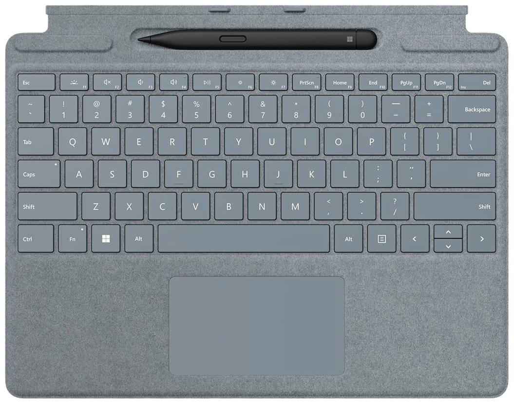 Microsoft Surface Pro8/X Type Cover Tablet-Tastatur Passend für Marke (Tablet): Microsoft Microsoft Surface Pro 8, Microsoft Surface Pro X Windows®