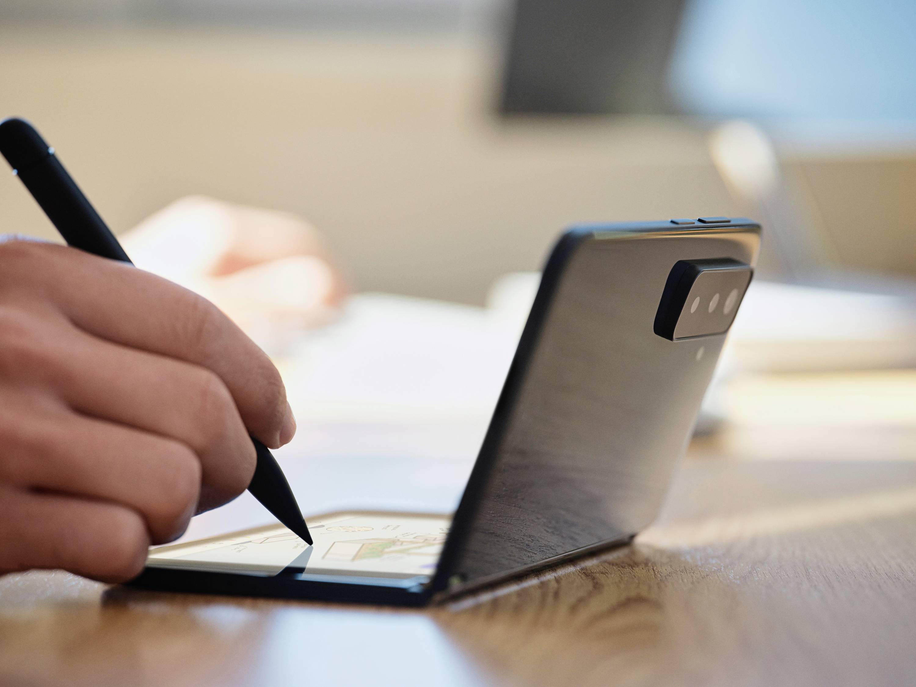 Microsoft Surface Slim Pen2 Touchpen Radiergummi-Taste Schwarz