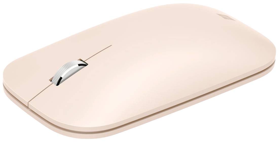 Microsoft Surface Mobile Mouse Maus Bluetooth® Optisch Sand 3 Tasten