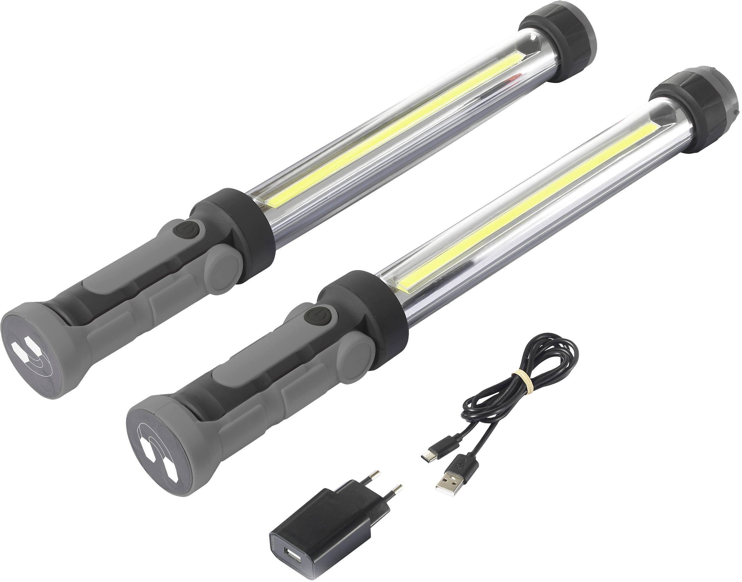 TOOLCRAFT TO-5101020 Arbeitsleuchte akkubetrieben 5W 2 x 500lm