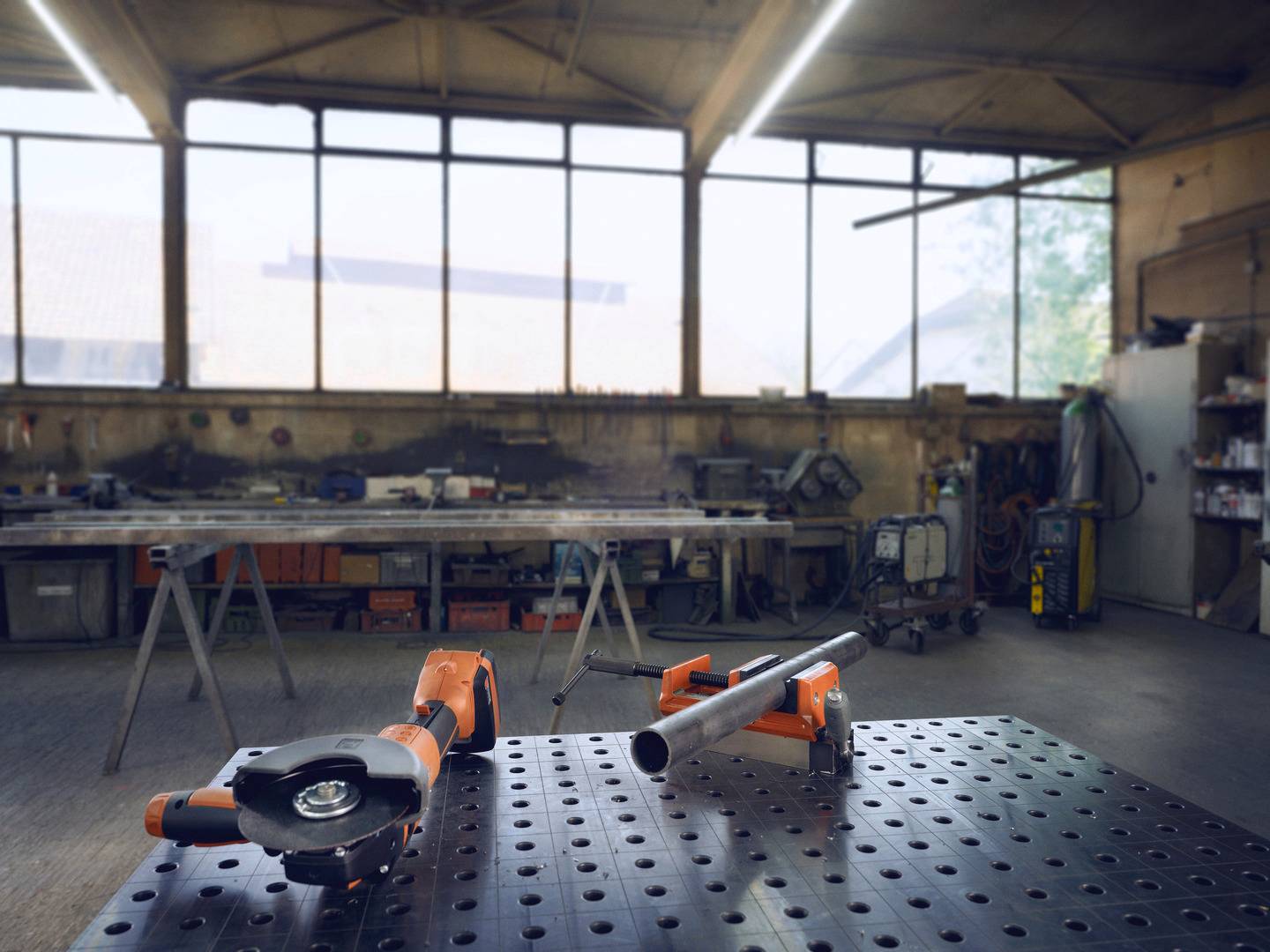 Fein VersaMAG Schraubstock 90701003020 Backenbreite: 100mm Spann-Weite (max.): 108mm