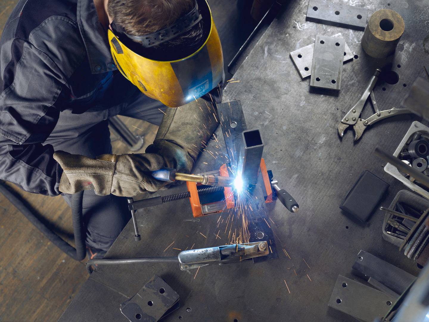 Fein VersaMAG Schraubstock 90701003020 Backenbreite: 100mm Spann-Weite (max.): 108mm