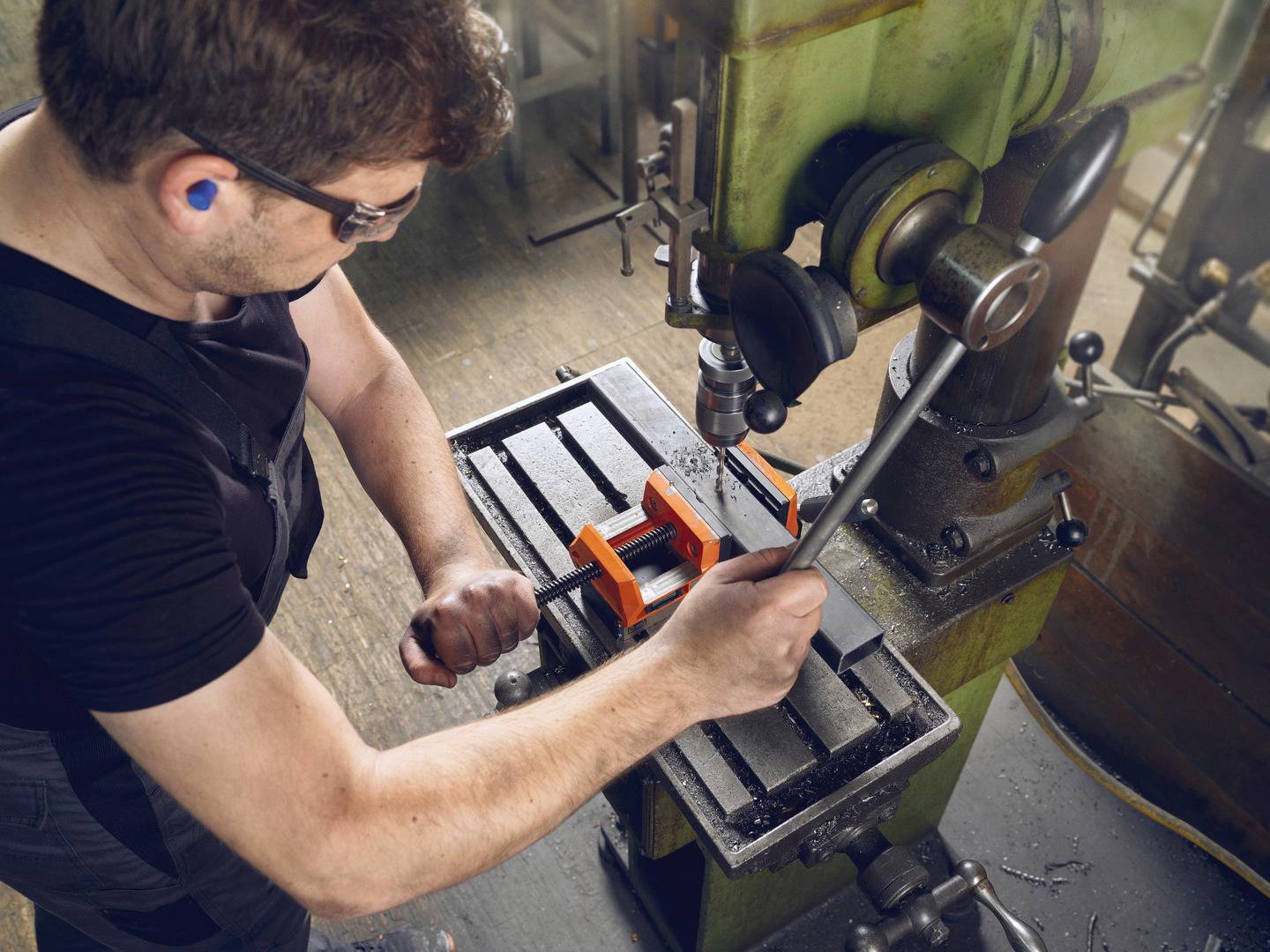 Fein VersaMAG Schraubstock 90701003020 Backenbreite: 100mm Spann-Weite (max.): 108mm