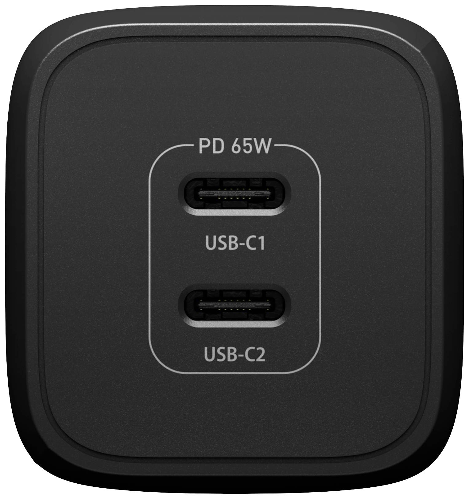 Otterbox Standard EU USB C USB Ladegerät 65 W 2x USB-C® USB PD Schwarz Innenbereich