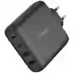 Otterbox Standard EU USB C USB Ladegerät 100 W 2x USB-C®, 2x USB-A USB PD Schwarz Innenbereich Otterbox Standard EU USB C USB Ladegerät 100 W 2x USB-C®, 2x USB-A USB PD Schwarz Innenbereich