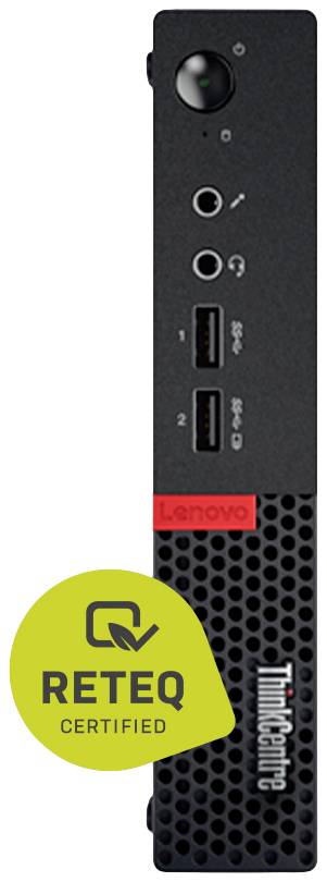 Lenovo ThinkCentre M710Q 10MQ Mini PC (generalüberholt) (sehr gut) Intel® Pentium® Gold Pentium G4400T 8GB 500GB 128GB SSD Intel