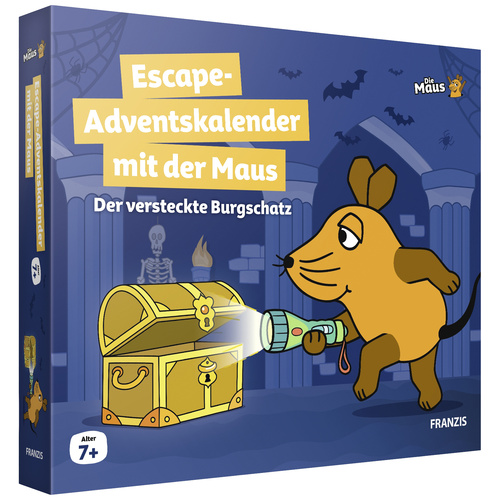 Franzis Verlag Escape mit der Maus Rätsel Adventskalender